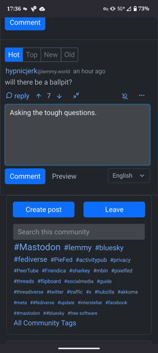Mobile Browser - Leave button placement